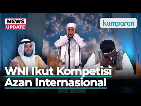 Merinding! Suara Indah Peserta Lomba Azan Asal Indonesia Ini Bikin Juri Nangis