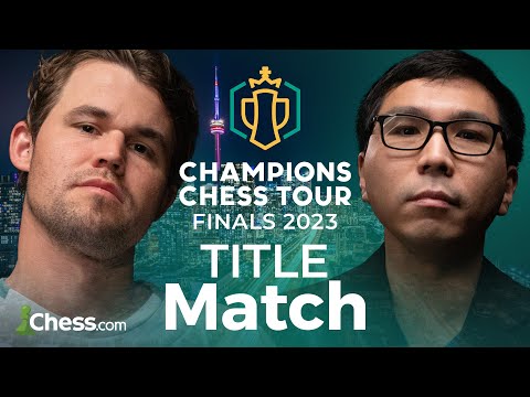 Champions Chess Tour Finals 2023 Set 2 TITLE MATCH: Magnus v Wesley! Wesley Must Win on Demand!