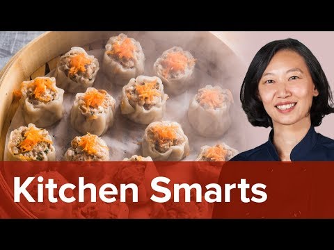 How to Shape Chinese Dumplings: Wontons and Shu Mai