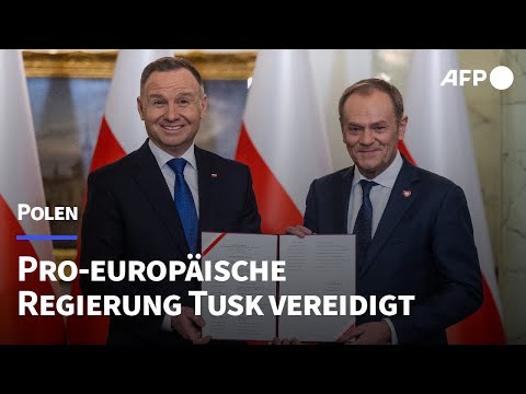 Polen: Donald Tusk als Ministerpr&auml;sident vereidigt | AFP