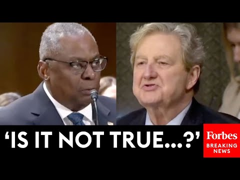 'Do You Disagree?': John Kennedy Asks Lloyd Austin Point Blank About The World Being 'On Fire'