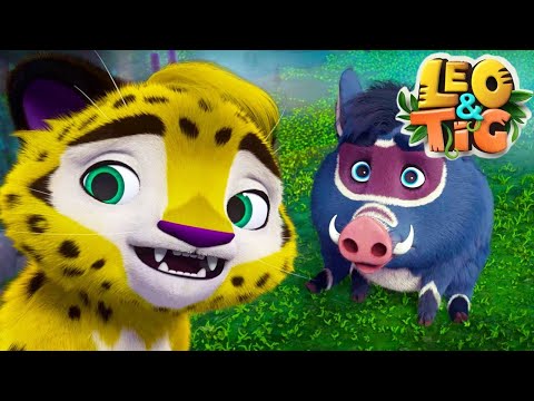 Leo and Tig 🦁 New collection for children 🐯 Fun family Good cartoon for children