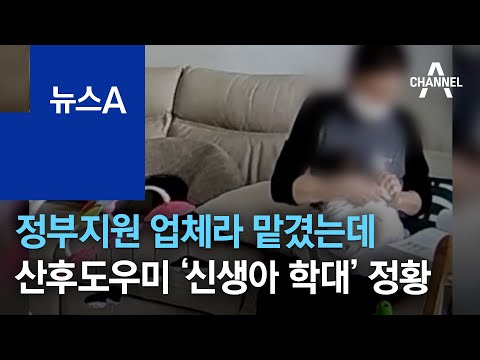 정부지원 업체라 맡겼는데&hellip;산후도우미 &lsquo;신생아 학대&rsquo; 정황 | 뉴스A