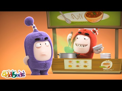 ศูนย์อาหาร ? | Oddbods | การ์ตูนสนุกๆ สำหรับเด็ก