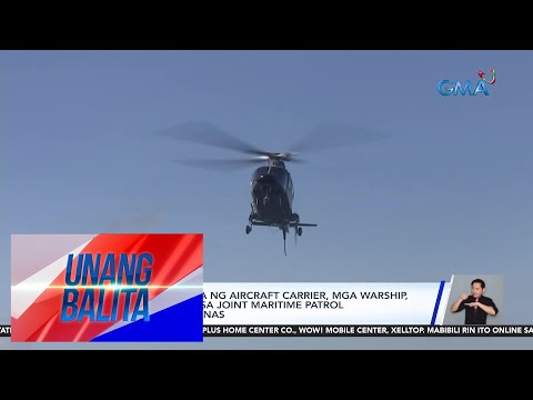 Amerika, nagdala ng aircraft carrier, mga warship, at fighter plane sa Joint Maritime Patrol... | UB