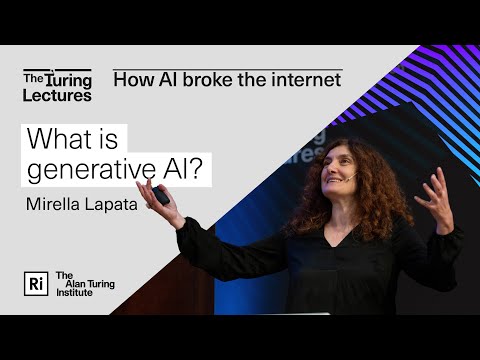 The Turing Lectures: What is generative AI?