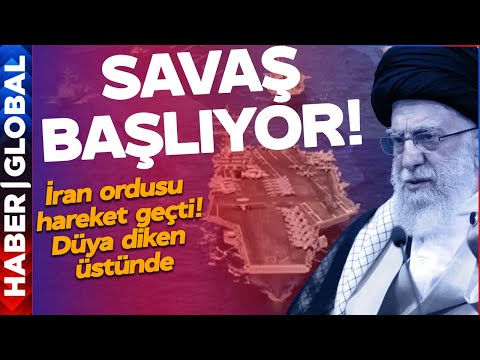 SAVAŞ BAŞLIYOR! İran Savaş Gemilerini Yolladı, D&uuml;nya Nefesini Tuttu!