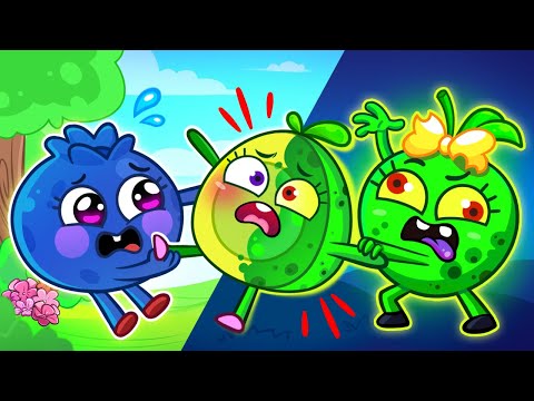 Little Funny Zombies at School 🧟&zwj;♀️ Escaping from Clumsy Zombies with Pit &amp; Penny 🥑