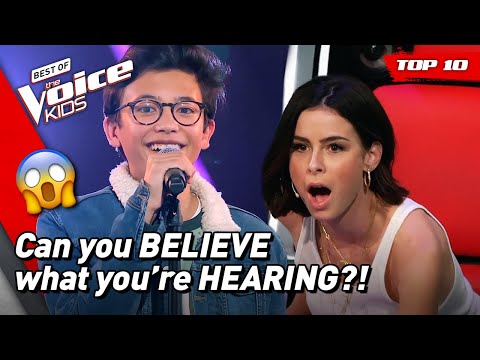 JAW-DROPPING Blind Auditions on The Voice! 😲 | Top 10 (Part 2)