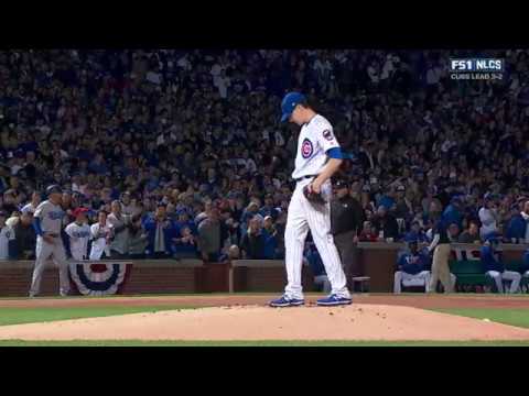 MLB NLCS 2016 10 22 Los Angeles Dodgers@Chicago Cubs Game6 720P