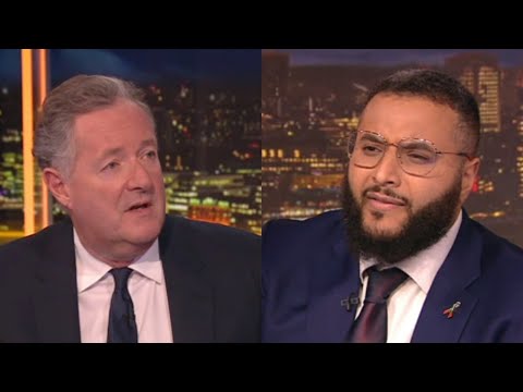 &lsquo;Why are you stuttering&rsquo;: Mohammed Hijab clashes with Piers Morgan over Israeli-Hamas war