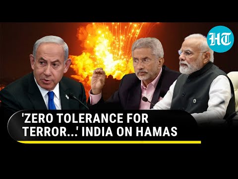 Jaishankar Hits Back At Critics Over India Gaza Vote | 'No Tolerance For Terror' | HTLS 2023