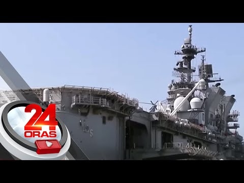 Pangunahing barko ng amphibious ready group ng U.S. Navy, nakadaong sa pier sa Maynila;... | 24 Oras