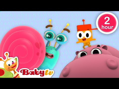 Best of BabyTV #8 🦄😍   Snail Trail + More Kids Songs &amp; Cartoons for Toddlers! Full Episodes 