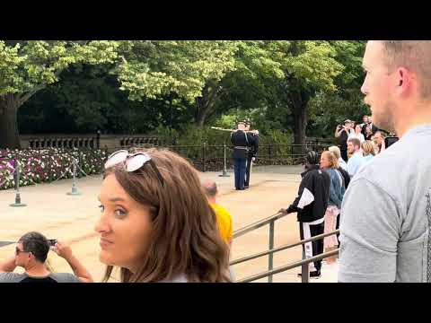 Changing of the Guard at the Tomb of the Unknown Soldiers - 9/30/23