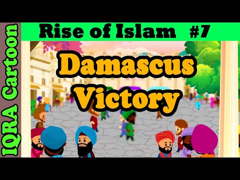 Damascus Under Muslim Rule: Rise of Islam Ep 7 | Islamic Cartoon History | IQRA Cartoon