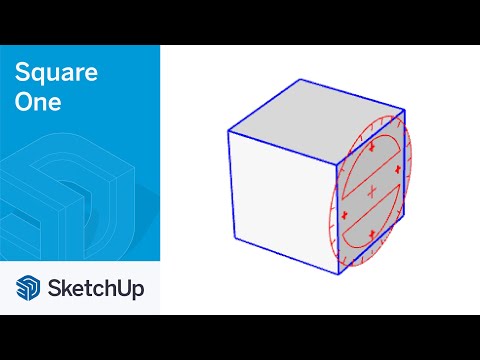 Rotate with Move Tool - SketchUp Square One