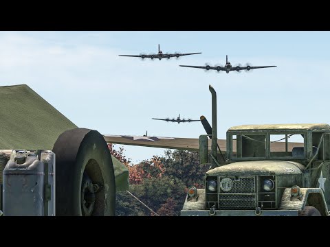 Microsoft flight simulator 2020 / B17's / Vintage / Thorpe abbotts airfield