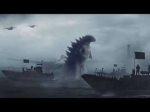 GODZILLA (2014) + Monarch Legacy of Monsters - Golden Gate Bridge FULL Scene [HD] (Edit)