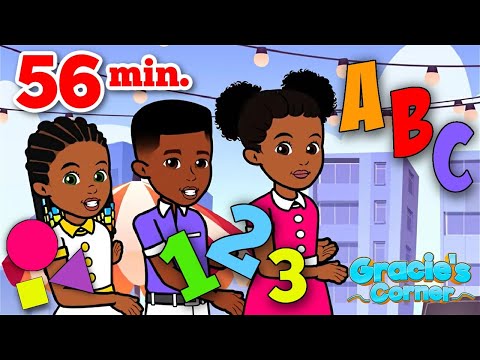 Phonics, Counting, Colors + More Kids Learning Songs &amp; Nursery Rhymes | Gracie&rsquo;s Corner Compilation