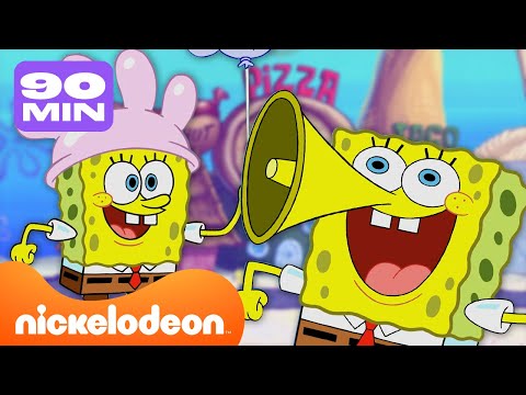 سبونج بوب | كل موقع في بيكيني بوتوم | تجميع لمدة 90 دقيقة | Nickelodeon Arabia