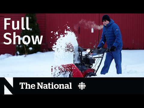 CBC News: The National | Winter storms and dangerously cold temperatures