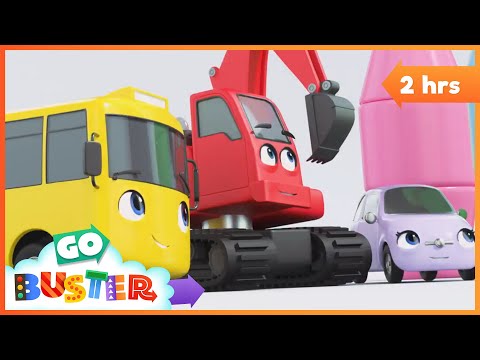 Buster Plays Skittles | Go Buster - Bus Cartoons &amp; Kids Stories