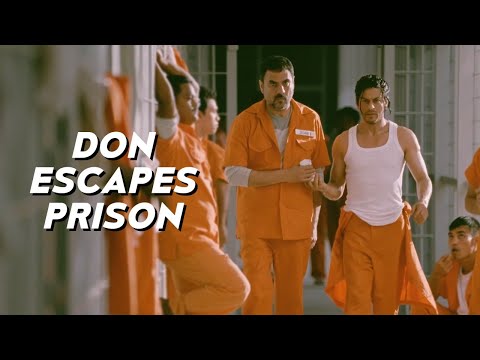 Don Escapes Prison | Don 2 | Shah Rukh Khan | Boman Irani | Farhan Akhtar