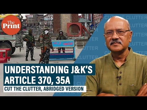 Ahead of SC judgment, all you need to know about Articles 370 &amp; 35A