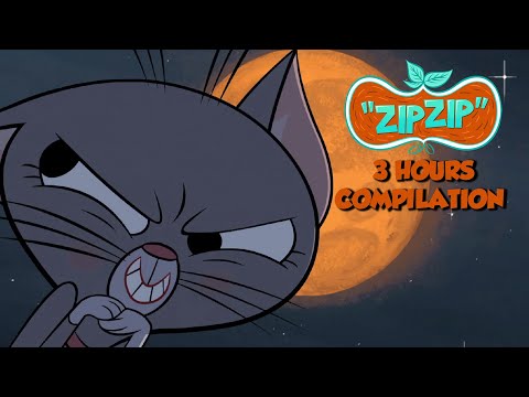 A special full moon | Zip Zip | 3 hours COMPILATION - Season 1 | Cartoon for kids