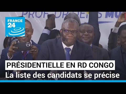 Pr&eacute;sidentielle en RD Congo : la liste des candidats se pr&eacute;cise avant le scrutin de d&eacute;cembre