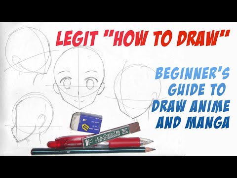 [Beginner Guide] How to draw anime tutorial part 1