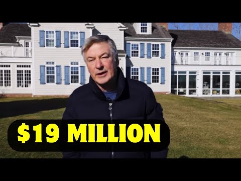 Alec Baldwin appears in a real estate video to help sell his massive Hamptons estate for $19M...