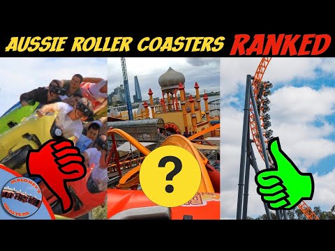 🇦🇺 Ranking EVERY roller coaster in Australia