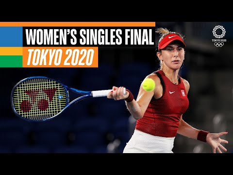 Belinda Bencic 🇨🇭 vs Marketa Vondrousova 🇨🇿 | Women's Tennis Singles Gold Medal Match| Tokyo Replays