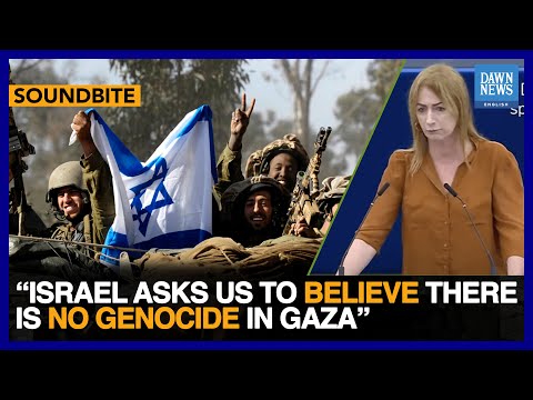 Israel Asks Us To Believe There Is No Genocide In Gaza: Irish MEP Clare Daly | Dawn News English