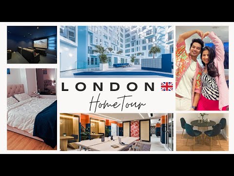 London Home Tour | 1 Bedroom in London | London Apartment 🇬🇧 | Couple in London | Indian 🇮🇳 in UK 🇬🇧