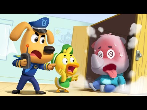 Baby was Taken by A Monster | Safety Cartoon | Kids Cartoon | Sheriff Labrador | BabyBus