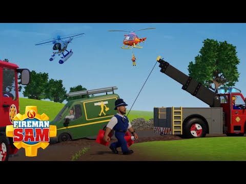 Fire Truck and Vehicle Rescues! | Fireman Sam | Cartoons for Kids | WildBrain Bananas