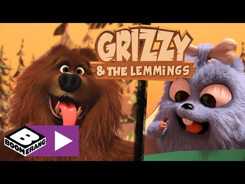 Grizzy en de Lemmings | Voorouder beer | Cartoonito