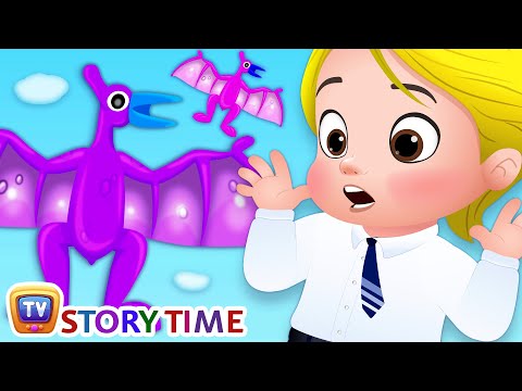 Cussly's Dinosaur Attack + More Good Habits Bedtime Stories for Kids &ndash; ChuChu TV Storytime