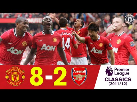 UNITED 8-2 ARSENAL | On This Day (28 August 2011) | Extended Highlights | Manchester United Classics