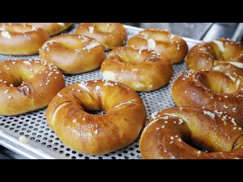 High-quality bagels from a former hotel pastry chef at a traditional market? / Korean street food