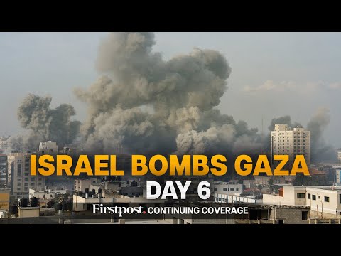 Israel-Hamas War LIVE: War Enters Sixth Day, Israel Continues to Pound Gaza