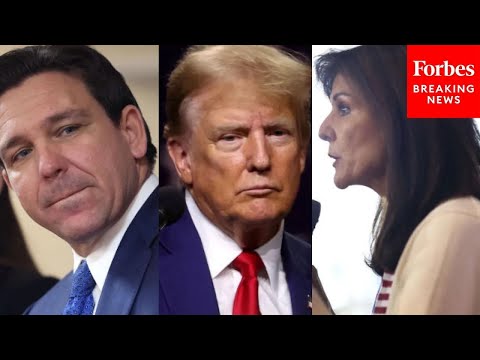 DeSantis Campaigns In Iowa, Slamming Trump's And Nikki Haley's Records