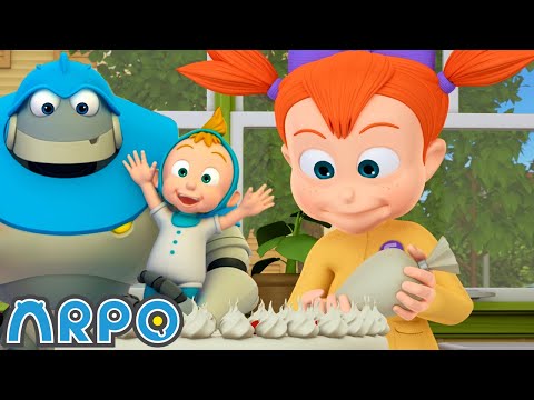 ARPO the Robot | Emma Takes The Cake! | Funny Cartoons for Kids | Arpo and Daniel Full Episodes