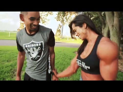 Deepika Chowdhurry Hard Biceps Bodybuilder.