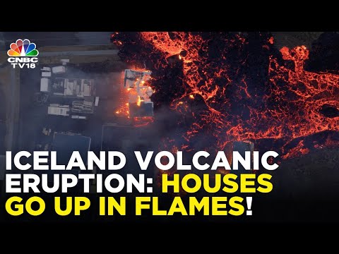 Iceland: Second Volcanic Eruption In Less Than A Month | IN18V | CNBC TV18