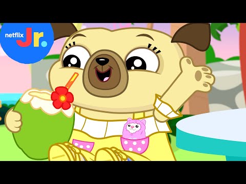 Pool time Fun &amp; Family Vacation Song | Chip &amp; Potato | Netflix Jr