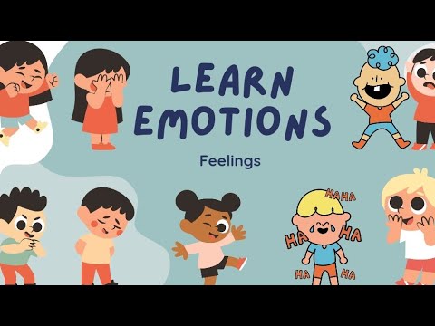 Emotions and Feelings || English || kids || vocabulary || Emojis || Picture Videos || e content ||